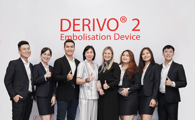Read more about the article Workshop launching DERIVO 2 Embolisation Device